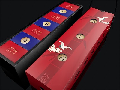 在山東做茶葉禮盒定制，淺談高級黑的應用一